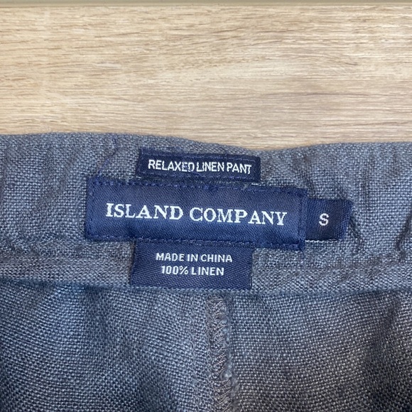 Island Company | Relaxed Linen Pant | Wide Leg Low Rise Beach Vacation Resort - Picture 11 of 15